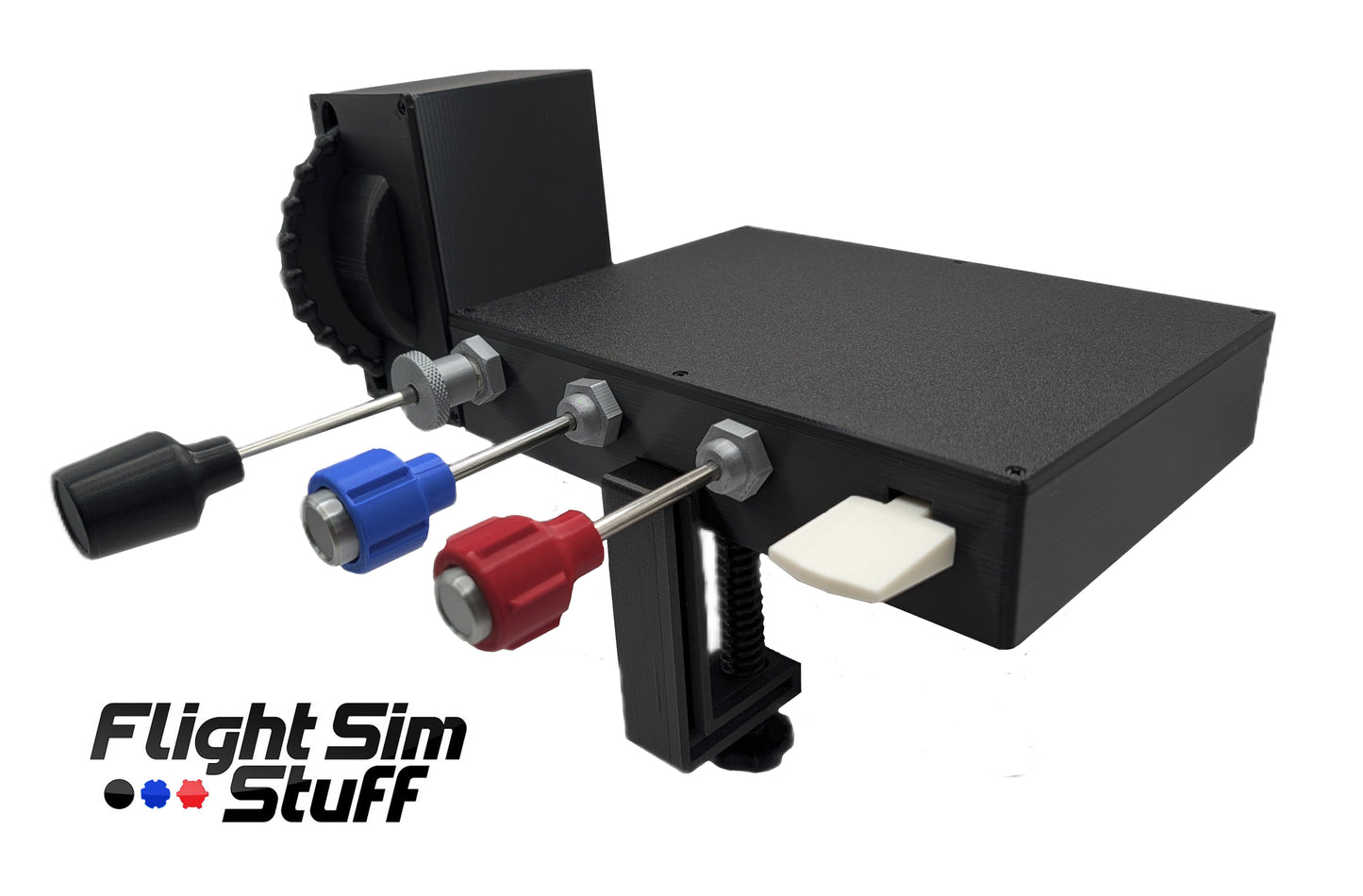 Vernier Throttle, Propeller, Mixture, Flaps and Trim Controller For Flight Simulators