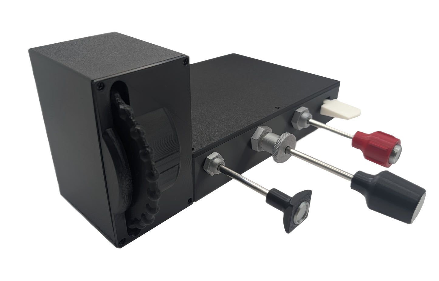 True Vernier Controls, Carb Heat, Throttle, Mixture, Flaps and Trim Controller