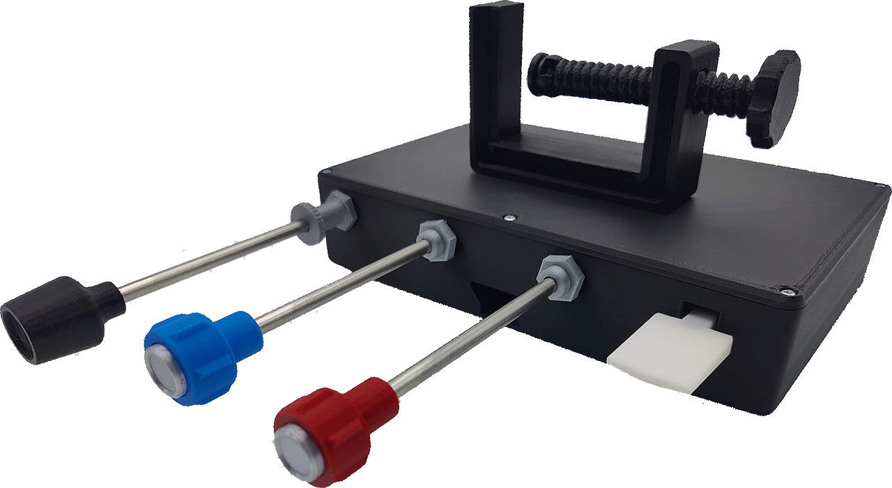 Flight Sim Stuff Flight Simulator Controller. Throttle, Prop, Mixture, Flaps and Trim Controls.