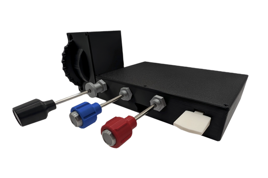 Vernier Throttle, Propeller, Mixture, Flaps and Trim Controller For Flight Simulators