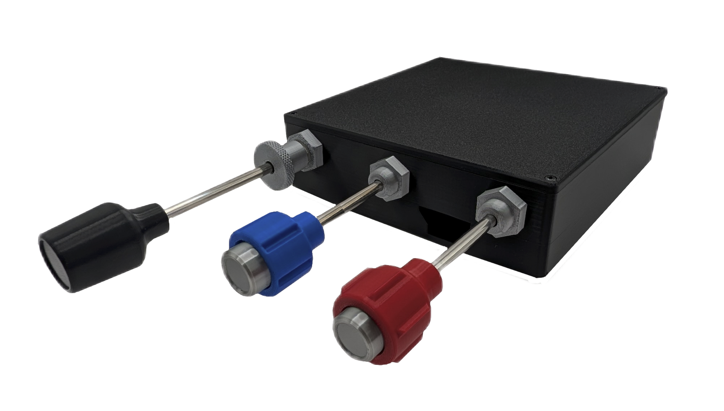Vernier TPM Controller for Flight Sims, Throttle, Prop, Mixture Controls