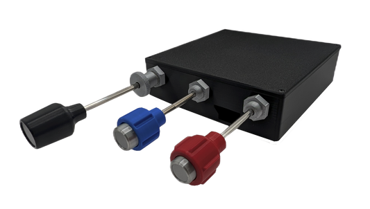Vernier TPM Controller for Flight Sims, Throttle, Prop, Mixture Controls