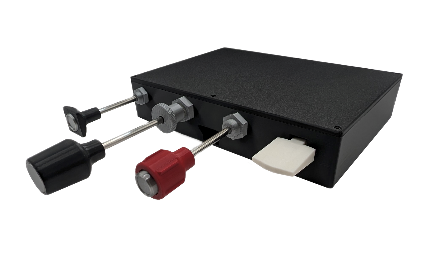 Vernier Controls, Carb Heat, Throttle, Mixture And Flaps Controller