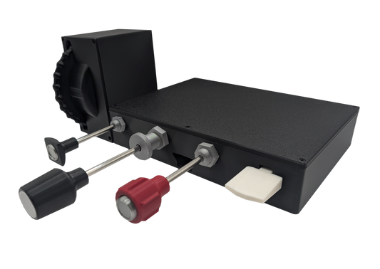 True Vernier Controls, Carb Heat, Throttle, Mixture, Flaps and Trim Controller