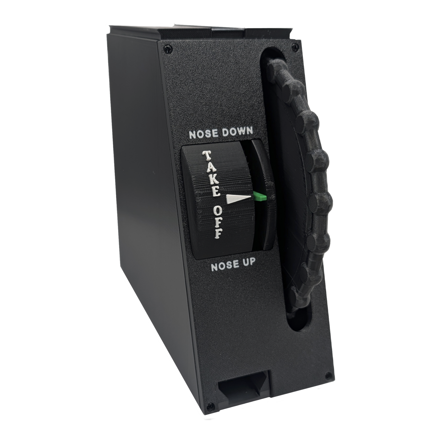 Full Size Elevator Trim Wheel Controller