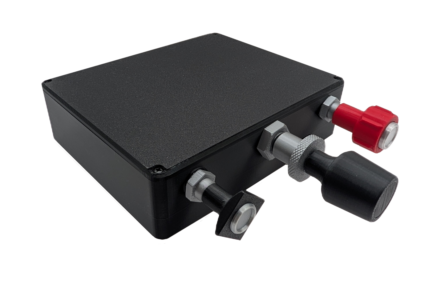 Carb Heat, Throttle, Mixture Controller for Flight Sims with Removable Desktop Mount