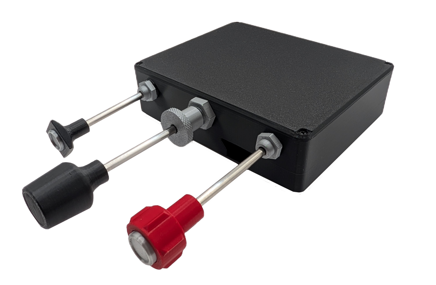 Carb Heat, Throttle, Mixture Controller for Flight Sims with Removable Desktop Mount