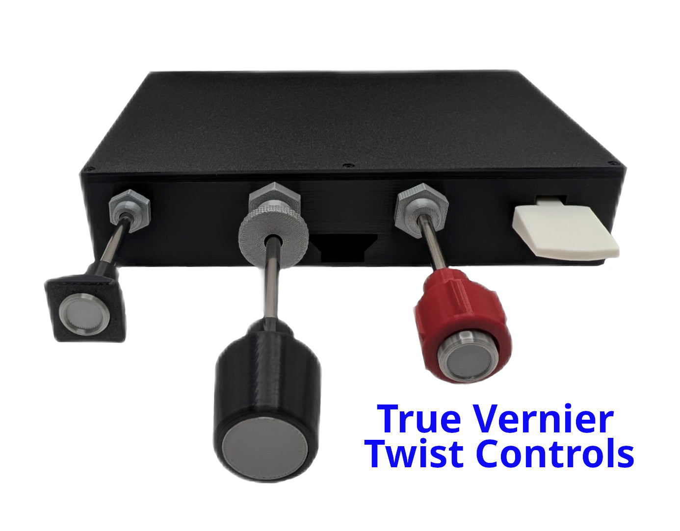 Vernier Controls, Carb Heat, Throttle, Mixture And Flaps Controller