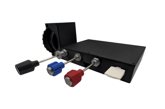 Flight Simulator Controller, Throttle, Vernier Prop and Mixture, Flaps and Trim Wheel - Flight Sim Stuff